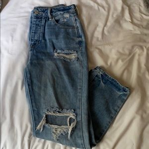 pacsun mom jeans